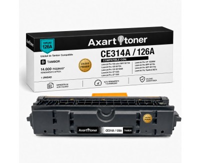PREMIUM Compatible HP CE314A Tambor de Imagen 126A (Drum)