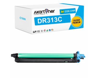PREMIUM Compatible Konica Minolta Bizhub C258, C308, C368, C458, C558, C658 Cyan Tambor de Imagen A7U40TD / DR313 (Drum)