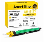 PREMIUM Compatible Konica Minolta DR512 Amarillo Tambor de Imagen DR512Y / A2XN0TD (Drum) para bizhub C224 C224e C284 C284e C364 C364e C454 C454e C554 C554e