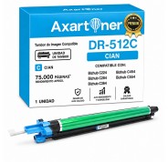 PREMIUM Compatible Konica Minolta DR512 Cyan Tambor de Imagen DR512C / A2XN0TD (Drum) para bizhub C224 C224e C284 C284e C364 C364e C454 C454e C554 C554e