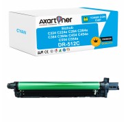 PREMIUM Compatible Konica Minolta DR512 Cyan Tambor de Imagen DR512C / A2XN0TD (Drum) para bizhub C224 C224e C284 C284e C364 C364e C454 C454e C554 C554e