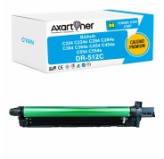 PREMIUM Compatible Konica Minolta DR512 Cyan Tambor de Imagen DR512C / A2XN0TD (Drum) para bizhub C224 C224e C284 C284e C364 C364e C454 C454e C554 C554e