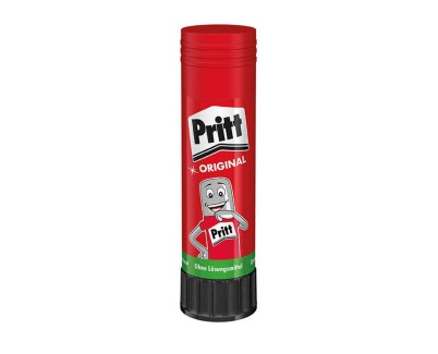 Pritt Barra de Pegamento Grande 43grs - Sin Disolventes - 97% de Ingredientes Naturales - Lavable a 20&ordm;C - Seguro para Ni&ntilde;os