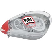 Pritt Compact Flex Cinta Correctora 6mmx10m - Punta Flexible - Correcion Suave y Limpia - Correccion en 2 Sentidos - Capuchon Protector