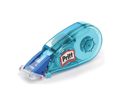 Pritt Micro Roller Cinta Correctora 5mm x 6m - Aplicacion Limpia - Preciso - Reciclable - Colores Azul, Verde y Rosa
