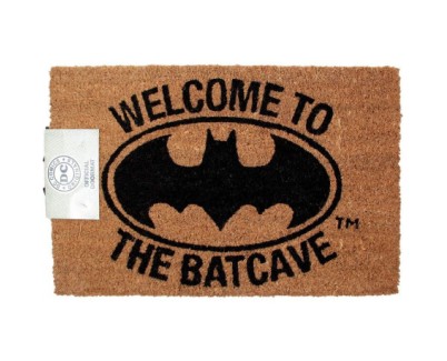 Pyramid DC Comics Felpudo Batman Welcome to the Batcave - Fabricado en Fibra de Coco con Base de PVC - Tamaño 60x40cm