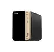 QNAP TS-264-8G NAS Torre Procesador Intel Celeron N4505 - Memoria 8GB - 2 Bahias 2.5\", 3.5\", M.2 - USB, HDMI, RJ-45 - Ventilador 70mm