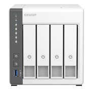 QNAP TS-433 NAS Torre Procesador ARM Cortex-A55 - Memoria 4GB - 4 Bahias 2.5\", 3.5\" - USB, RJ-45 2.5GB - Ventilador 120mm
