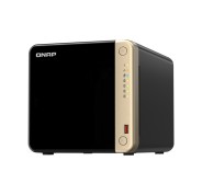 QNAP TS-464-8G NAS Torre Procesador Intel Celeron N5095 - Memoria 8GB - 4 Bahias 2.5", 3.5", M.2 - USB, HDMI, Ventilador 120mm