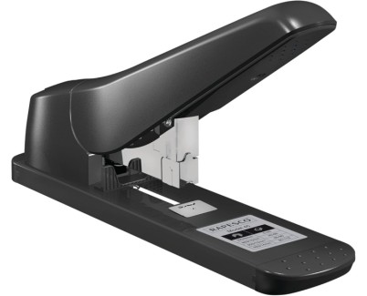 Rapesco 1063 AV-45 Grapadora de Gruesos - Capacidad para 115 Hojas - Grapado Cerrado - Carga Trasera - Color Negro