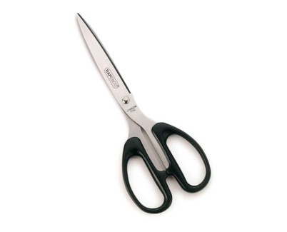 Rapesco Essential Tijeras de Acero Inoxidable 21cm - Mangos Ergonomicos - Aptas para Diestros y Zurdos - Color Negro
