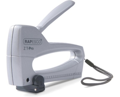 Rapesco Z T-Pro Clavadora/Grapadora - Para Grapas 53/6-8mm - Bloqueo del Mando - Visor del Nivel de Grapas - Color Plata