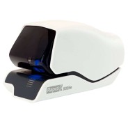 Rapid Grapadora Electrica Supreme 5025E - 25 Hojas - Carga de Cartucho - Diseño Excepcional - Blanco Grapa - Tecnologia de Grapado Plano - Cartucho Incluido - Enchufe Europeo Estandar