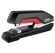 Rapid S27 Grapadora de Sobremesa Compacta - Hasta 30 Hojas - Para Grapas 24/6, 26/6 - Color Negro/Rojo