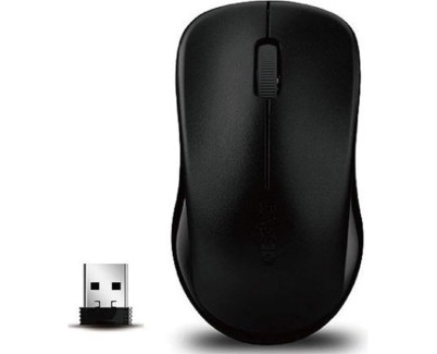 Rapoo 1620 Raton Inalambrico - 2.4GHz - 1000 DPI - Autonomia 9 Meses - Color Negro