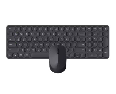 Rapoo 9310M Pack Teclado Ultrafino + Raton Inalambricos - Bluetooth y 2.4GHz -  Raton 2400 DPI - Autonomia hasta 12 Meses - Color Negro