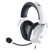 Razer BlackShark V2 X Auriculares Gaming - Microfono Cardioide Razer HyperClear - Sonido 7.1 - Cancelacion Pasiva de Ruido - Multiplataforma - Conexion Jack3.5 - Color Blanco