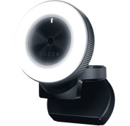 Razer Kiyo Webcam - Full HD - Enfoque Automatico - Iluminacion - Color Negro