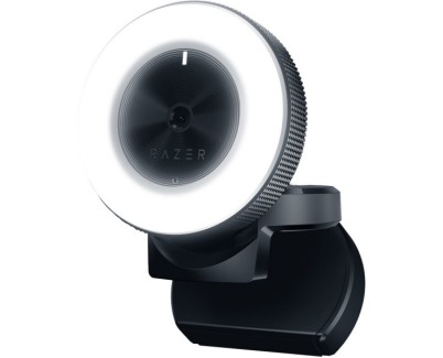 Razer Kiyo Webcam - Full HD - Enfoque Automatico - Iluminacion - Color Negro