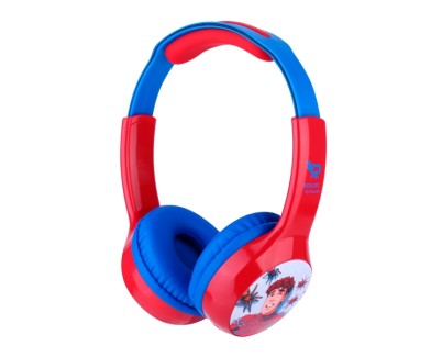 Redlox by Chuster Hero Auriculares Bluetooth 5.4 - Altavoz 40mm - Bateria 200mAh - Autonomia hasta 16h - Alcance 10m - 32Ohm - Sensibilidad 85dB - Color Rojo y Azul