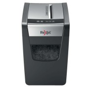 Rexel Momentum X410-SL Slimline Destructora de Papel Manual Corte Confeti - Nivel de Seguridad P-4 - Destruye hasta 10 Hojas - Capacidad de la Papelera 23L - Color Gris