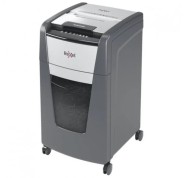 Rexel Optimum AutoFeed 225X Destructora Automatica Corte en Particulas P-4 - Autoalimentacion 225 Hojas, Manual 10 Hojas - Anti Atasco - Papelera de 60L - Color Gris/Plata