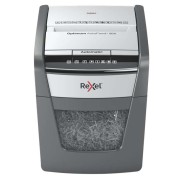 Rexel Optimum AutoFeed 50X Destructora Automatica de Corte en Particulas P-4 - Alimentacion Automatica 50 hojas y Ranura Manual 6 Hojas - Anti Atasco - Capacidad de la Papelera 20L - Color Gris/Plata