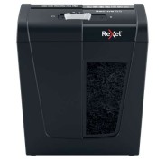 Rexel Secure S5 Destructora de Papel Manual Corte en Tiras P-2 - Destruye hasta 5 Hojas - Capacidad de la Papelera 10L - Color Negro