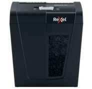 Rexel Secure X8 Destructora de Papel Manual Corte en Particulas P-4 - Destruye hasta 8 Hojas a la Vez - Capacidad de la Papelera 14L - Color Negro