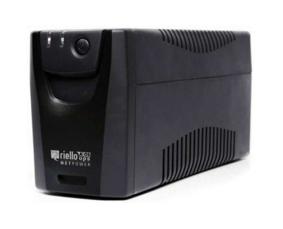 Riello Net Power SAI 600 VA/360W - Tecnologia Line Interactive - USB, 2x Shucko