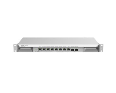 Ruijie RG-EG710XS Router Gestionado - 6 Puertos - 4x Ethernet 2.5Gbps - 2x SFP+ - Monitoreo en Tiempo Real - Gestion en la Nube - Color Gris