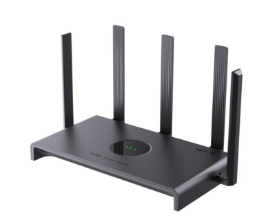 Ruijie RG-EW3000GX PRO Router de Doble Banda - 5 Puertos - Velocidad Inalambrica hasta 3Gbps - WiFi 6 AX3000 - Soporte Mesh - Color Negro