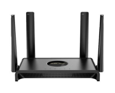 Ruijie RG-EW300T Router - Velocidad Inalambrica hasta 300Mbps - WiFi - Conectividad Movil 4G LTE Cat4 - Gestion en la Nube - Color Negro