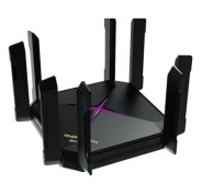 Ruijie RG-EW6000GX Router - 5 Puertos - Velocidad Inalambrica hasta 6Gbps - WiFi 6 AX6000 - Soporte Mesh - Color Negro
