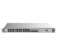 Ruijie RG-NBS3100-24GT4SFP-V2 Switch Gestionado - Montaje en Rack 1U - 24 Puertos Ethernet hasta 1Gbps - 4x SFP hasta 1Gbps - Color Acero
