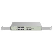 Ruijie RG-NBS3100-8GT2SFP-P-V2 Switch Gestionado en Capa 2 - 8 Puertos - PoE 125W - Carcasa de Acero - Color Acero