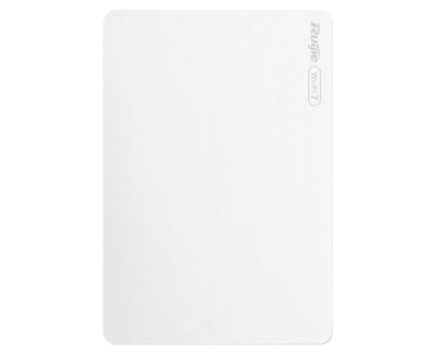 Ruijie RG-RAP62-Wall Punto de Acceso de Doble Radio - Montaje Pared - 4 Puertos LAN RJ45 - 1 Puerto WAN RJ45 - PoE - 3Gbps - WiFi 6 AX3000 - Antenas Integradas Gestion con App - Color Blanco