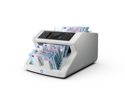 Safescan 2250 (G2) Contadora de Billetes - Capacidad hasta 300 Billetes - 1000 Billetes por Minuto - Deteccion de Billetes Falsos