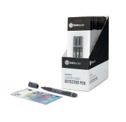 Safescan 30 Blister con 3 Boligrafos Detectores de Billetes Falsos - Verificacion en 2 Segundos - Tinta con Base de Yodo