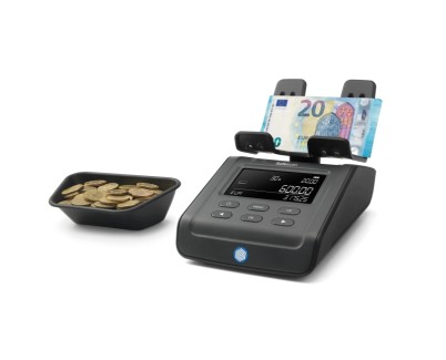 Safescan 6175 Balanza Contadora de Dinero - Cuenta Billetes y Monedas por su Peso - Tambien Articulos no Monetarios