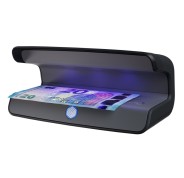 Safescan 75 LED Detector de Billetes Falsos UV - Reflector Integrado - Apto para Pasaportes, Documentos de Identificacion y Tarjetas de Credito