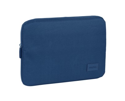 Safta Basic Funda para Portatil hasta 14\" - Alojamiento Acolchado - 1.7L - Proteccion contra Golpes - 340x20x250mm - Color Azul Marino