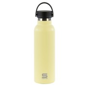 Safta Botella Termo de 600ml - Acero Inoxidable - Asa Superior - Color Amarillo