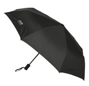 Safta Business Paraguas Automatico de 102cm - 8 Paneles - Asa Engomada - Punta de PVC - Poliester - Nervios de Acero de 8mm - Color Negro