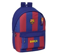 Safta F.C.Barcelona Mochila Antirrobo para Portatil hasta 15.6\" - Bolsillo para Tablet hasta 11\" - USB Integrado - Cremallera con Doble Tirador - 31x44x18cm - Color Rojo y Azul
