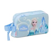 Safta Frozen Bolsa Isotermica Porta Alimentos - Asa de Mano Lateral - Cremallera - 21.5x12x6.5cm - Color Azul Pastel