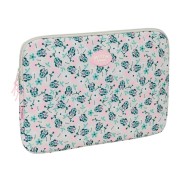 Safta Minnie Mouse Minty Funda para Portatil hasta 15.6\" - Interior Acolchado - 3.80L - Proteccion contra Golpes - 395x35x275mm - Color Rosa Pastel