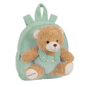 Safta Mochila Preescolar con Osito - Cremallera - Osito Extraible - Hombreras Acolchadas - Asa Superior - 4.65L - 230x75x270mm - Color Turquesa