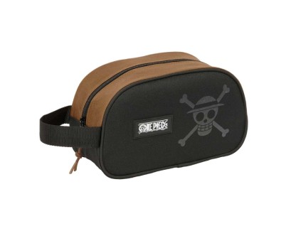 Safta One Piece Neceser de 5L - Cremallera - Asa Lateral - Adapatable a Carro - 260x120x150mm - Color Negro