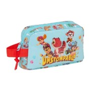 Safta Paw Patrol Dino Rescue Bolsa Isotermica Porta Alimentos - Asa de Mano Lateral - Cremallera - 21.5x12x6.5cm - Color Azul Pastel
